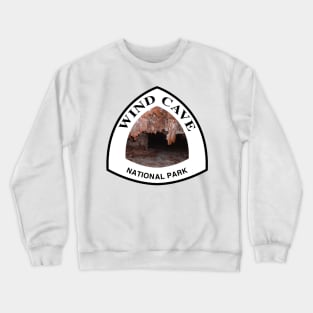 Wind Cave National Park shield Crewneck Sweatshirt